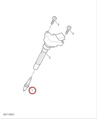 Maxus G10 2 Enchufe de chispas del motor para el montaje de automóviles Maxus OEM 10162965