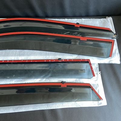 Visor de ventana de plástico para MG GS 4pcs Ventana delantera y trasera Instalación de automóviles MG SAIC