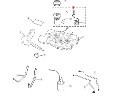 MG 5 I5 Motor de gasolina Bomba hidráulica con código de motor UNIVERSAL 10138599 OE NO