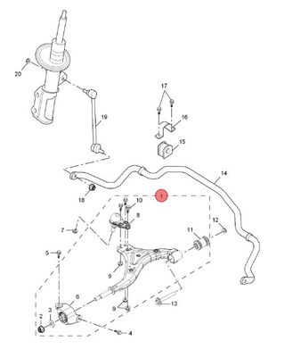MG gs 10181065 Chasis de coches piezas derecha delantera inferior brazo de control con mejor